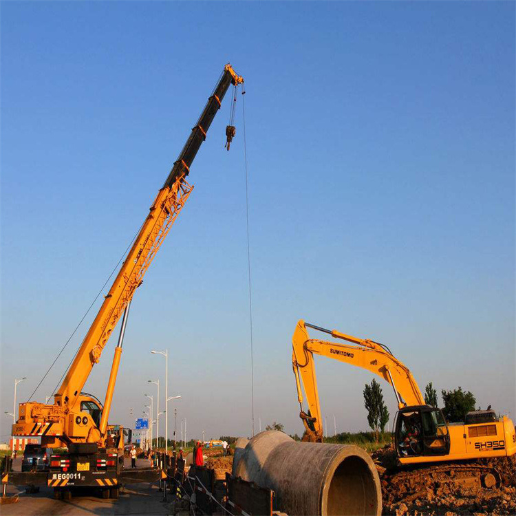 寿光25吨吊车吊8吨,最远吊多少米